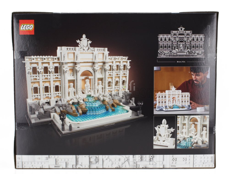 Lego Accessories Lego Architecture - Fontana Di Trevi - Trevi Fountain - 1880 Pezzi - 1880 Pcs Různé