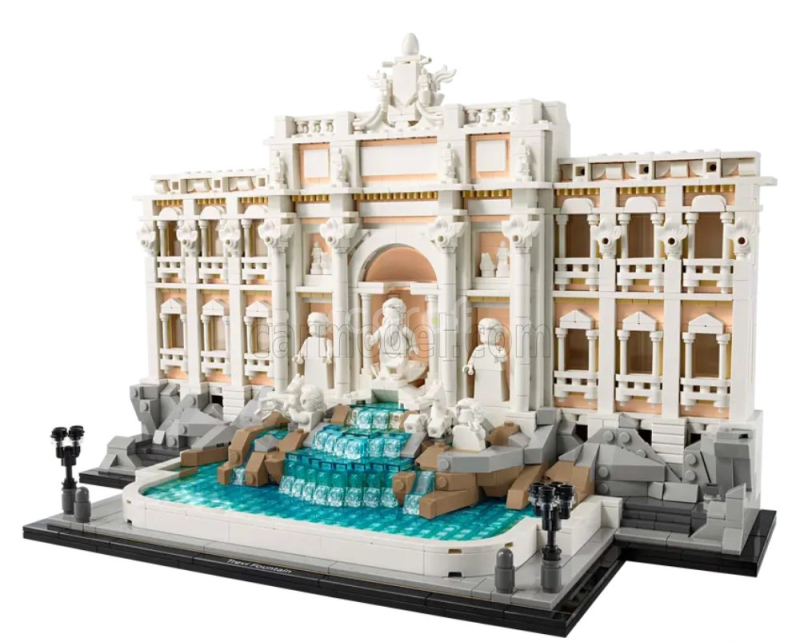 Lego Accessories Lego Architecture - Fontana Di Trevi - Trevi Fountain - 1880 Pezzi - 1880 Pcs Různé