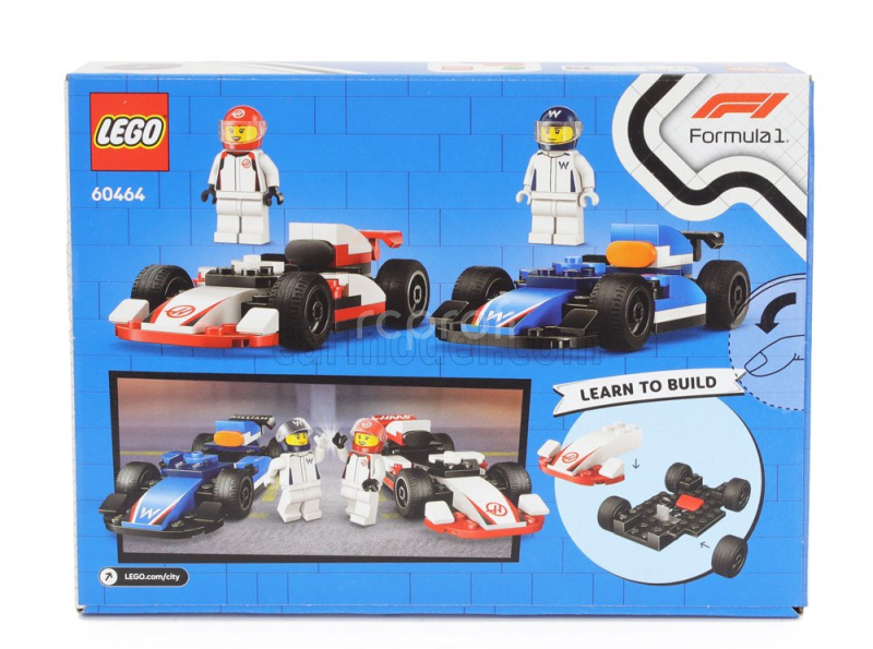 Lego Accessories Lego City - F1  Hass + Williams - 92 Pezzi - 92 Pcs Různé