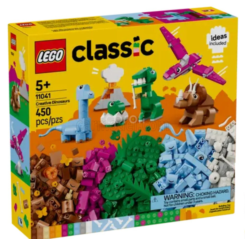 Lego Accessories Lego Classic - Creative Dinosaurs - 450 Pezzi - 450 Pcs Různé