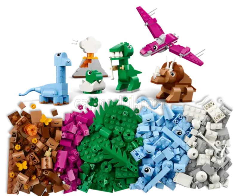 Lego Accessories Lego Classic - Creative Dinosaurs - 450 Pezzi - 450 Pcs Různé
