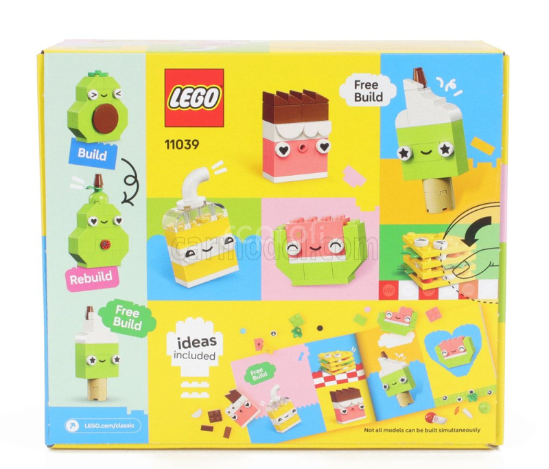 Lego Accessories Lego Classic - Creative Food Friends - 150 Pezzi - 150 Pcs Různé