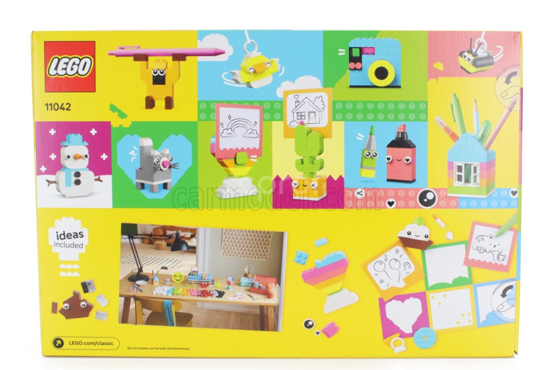 Lego Accessories Lego Classic - Creative Happy Box - 680 Pezzi - 680 Pcs Různé
