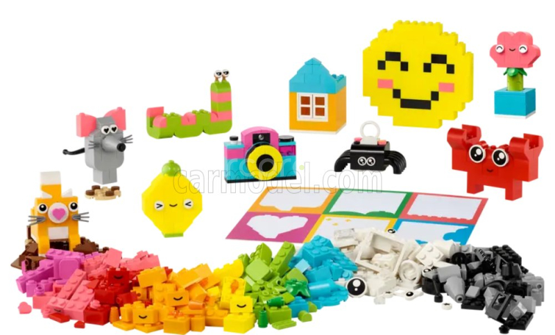 Lego Accessories Lego Classic - Creative Happy Box - 680 Pezzi - 680 Pcs Různé
