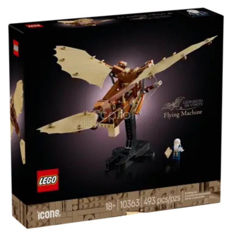 Lego Accessories Lego Icons - Leonardo Da Vinci's Flying Machine - 493 Pezzi - 493 Pcs Různé