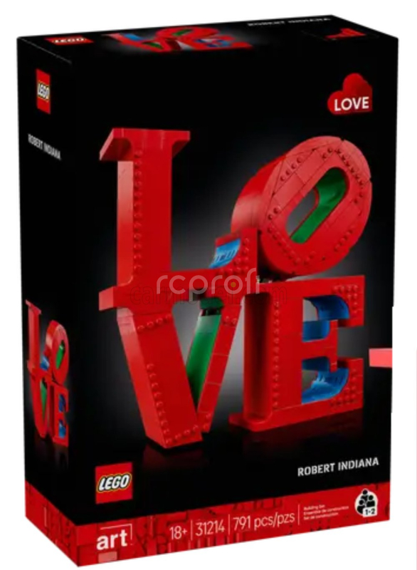 Lego Accessories Lego - Love - 791 Pezzi - 791 Pcs Red