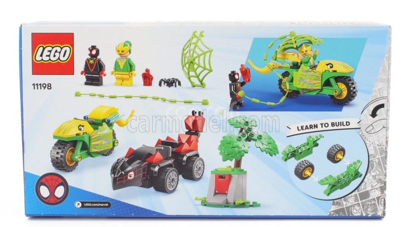 Lego Accessories Lego Marvel - Spin And Electro Dinosaur Vehicle Chase - 124 Pezzi - 124 Pcs Různé