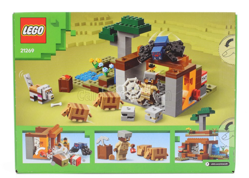 Lego Accessories Lego Minecraft - The Armadillo Mine Expedition - 247 Pezzi - 247 Pcs Různé