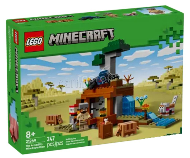 Lego Accessories Lego Minecraft - The Armadillo Mine Expedition - 247 Pezzi - 247 Pcs Různé
