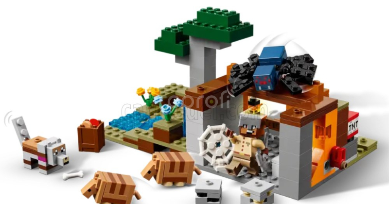 Lego Accessories Lego Minecraft - The Armadillo Mine Expedition - 247 Pezzi - 247 Pcs Různé