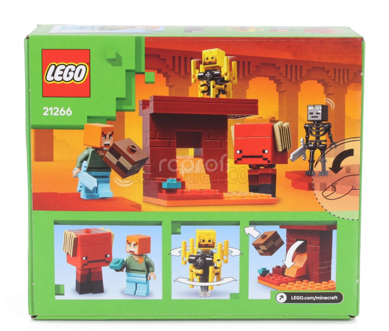 Lego Accessories Lego Minecraft - The Nether Lava Battle - 99 Pezzi - 99 Pcs Různé