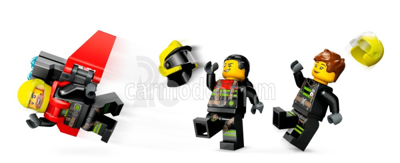 Lego Airplane Lego City - Fire Rescue Plane - Aereo Antincendio - 478 Pezzi - 478 Pieces Red