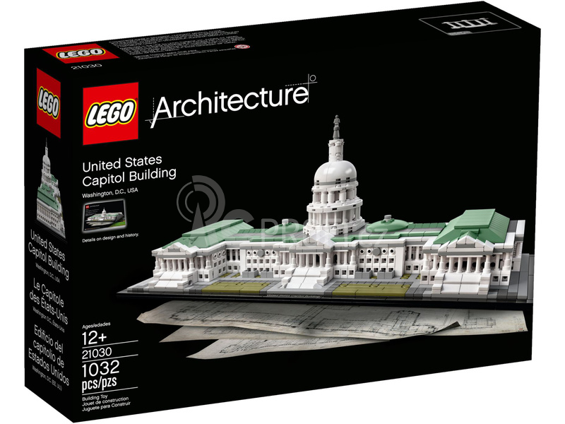 LEGO Architecture - Kapitol Spojených států ameri.