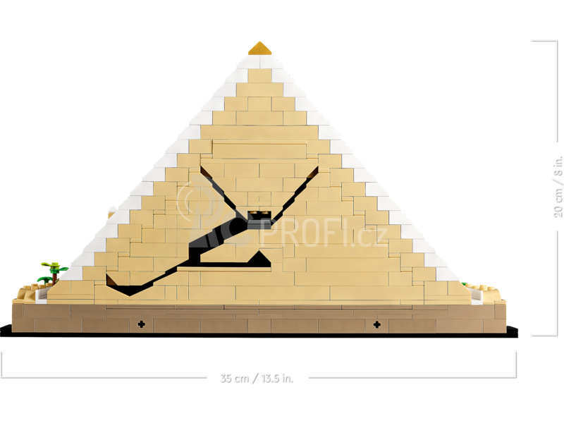 LEGO Architecture - Velká pyramida v Gíze