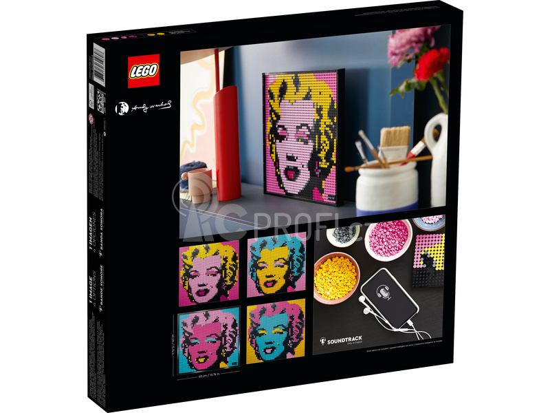 LEGO Art 2020 - Andy Warhol's Marilyn Monroe