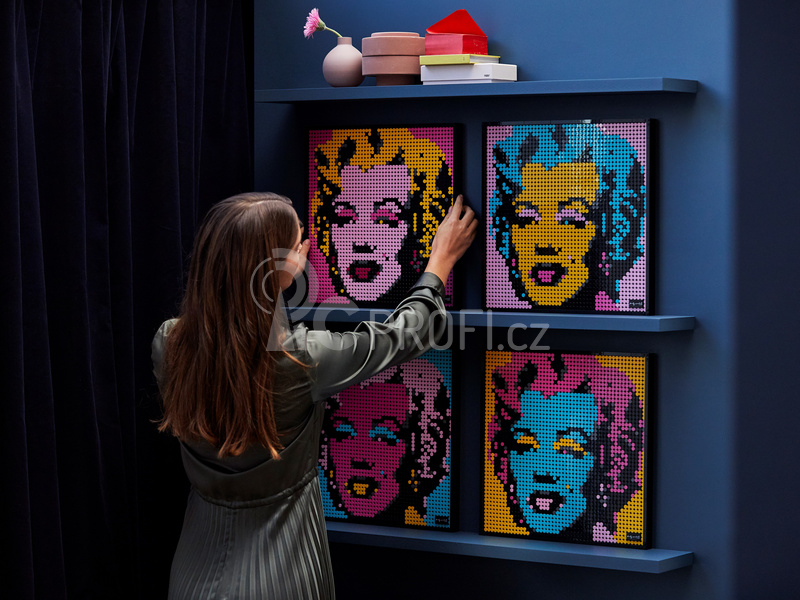 LEGO Art 2020 - Andy Warhol's Marilyn Monroe