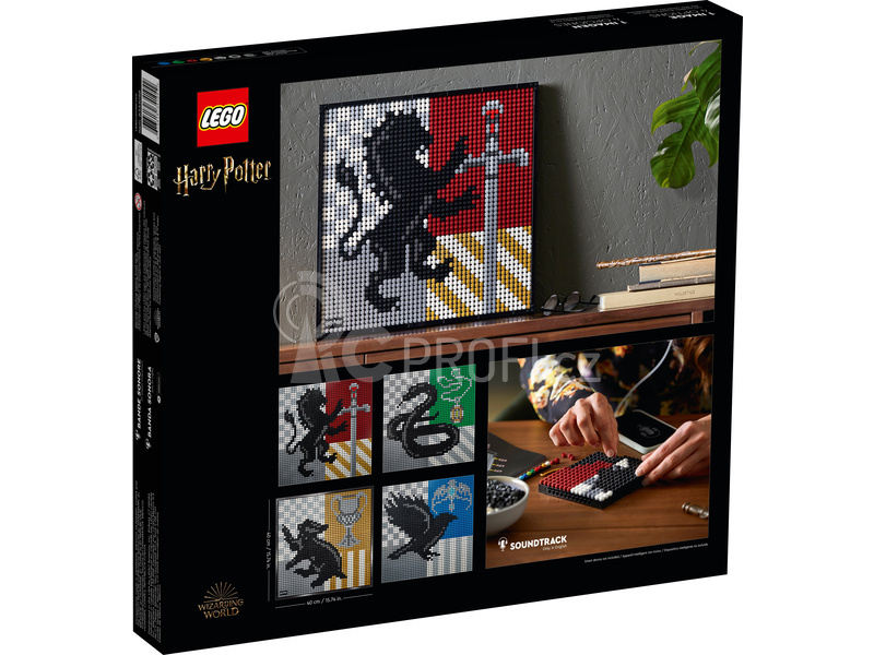 LEGO ART - Harry Potter Erby bradavických kolejí