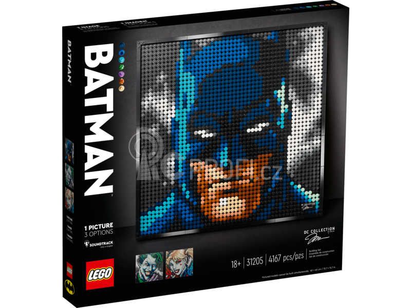 LEGO Art - Kolekce Jim Lee – Batman