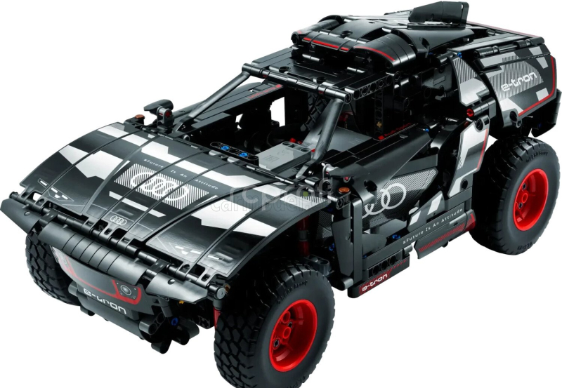 Lego Audi Lego Technic - Rs Q E.tron Rally Dakar 2022 - 914 Pezzi - 914 Pcs 1:12 Šedá Černá