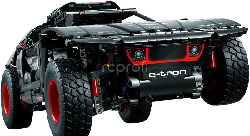 Lego Audi Lego Technic - Rs Q E.tron Rally Dakar 2022 - 914 Pezzi - 914 Pcs 1:12 Šedá Černá