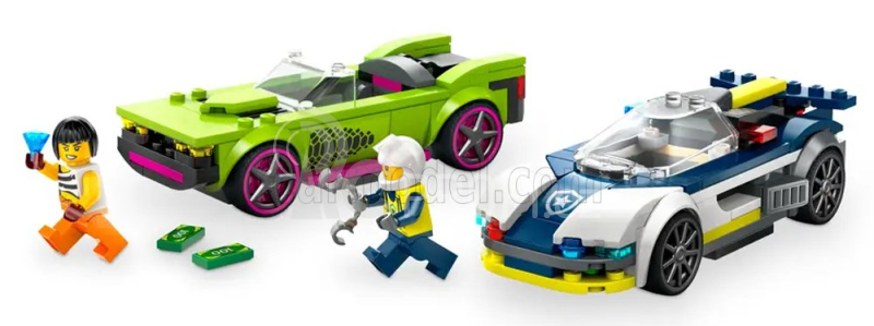 Lego Automobile Lego City - Police Car And Muscle Car Chase