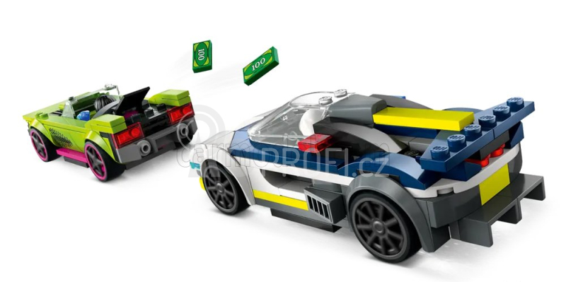 Lego Automobile Lego City - Police Car And Muscle Car Chase