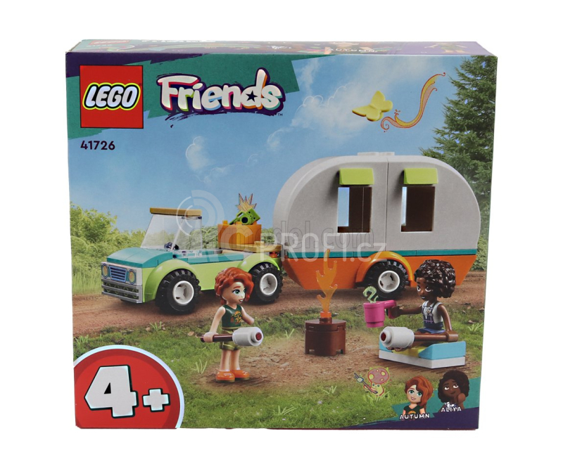 Lego Automobile Lego Friends - Camping Holiday - Auto s karavanem