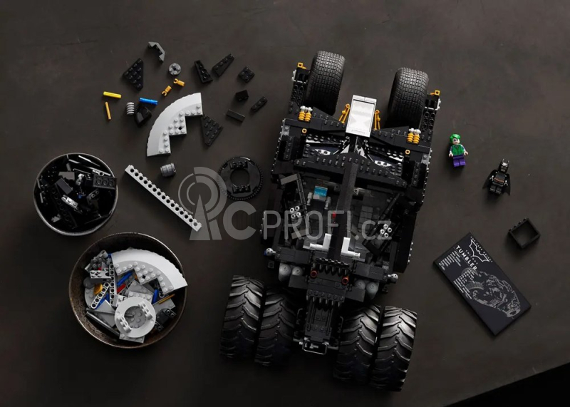 Lego Batman Lego - Batmobile - Tumbler - 2049 Pezzi - 2049 Pieces Black