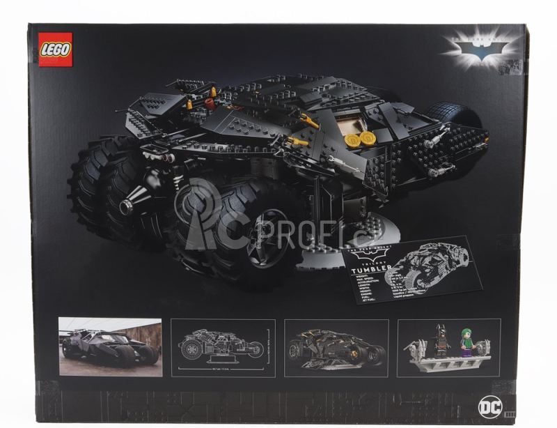 Lego Batman Lego - Batmobile - Tumbler - 2049 Pezzi - 2049 Pieces Black