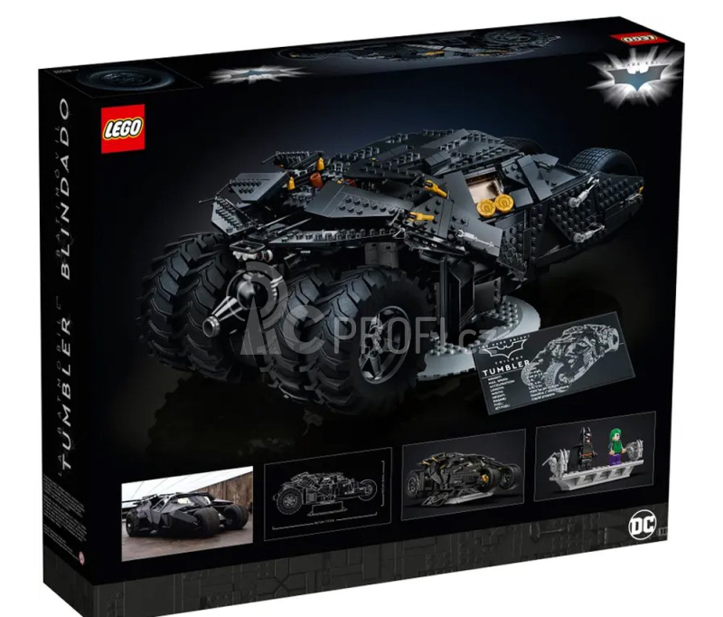 Lego Batman Lego - Batmobile - Tumbler - 2049 Pezzi - 2049 Pieces Black