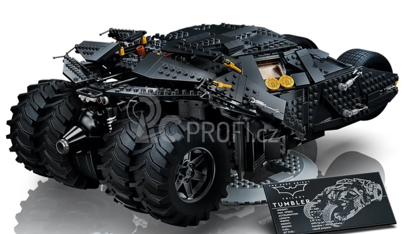 Lego Batman Lego - Batmobile - Tumbler - 2049 Pezzi - 2049 Pieces Black