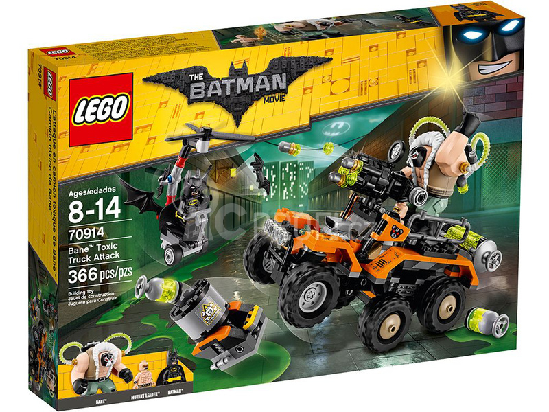 LEGO Batman Movie - Bane a útok s náklaďákem plným jedů