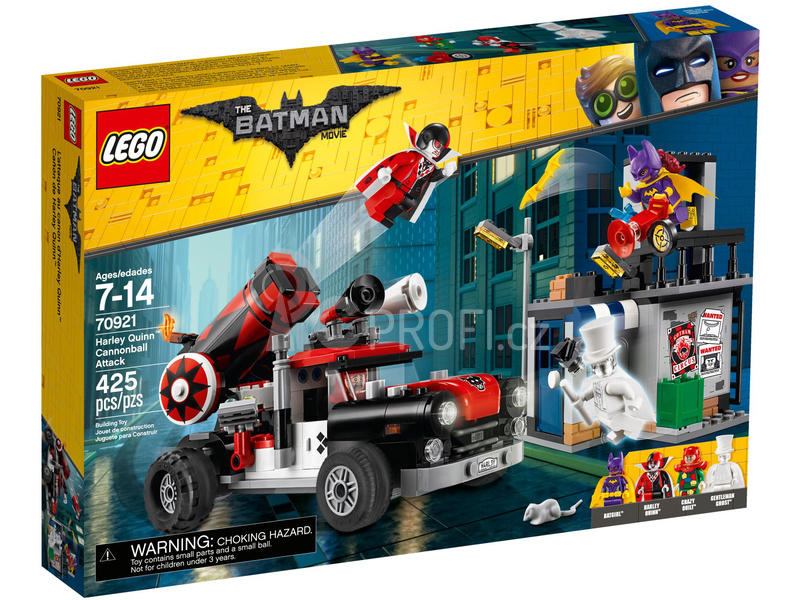 LEGO Batman Movie - Harley Quinn a útok dělovou koulí