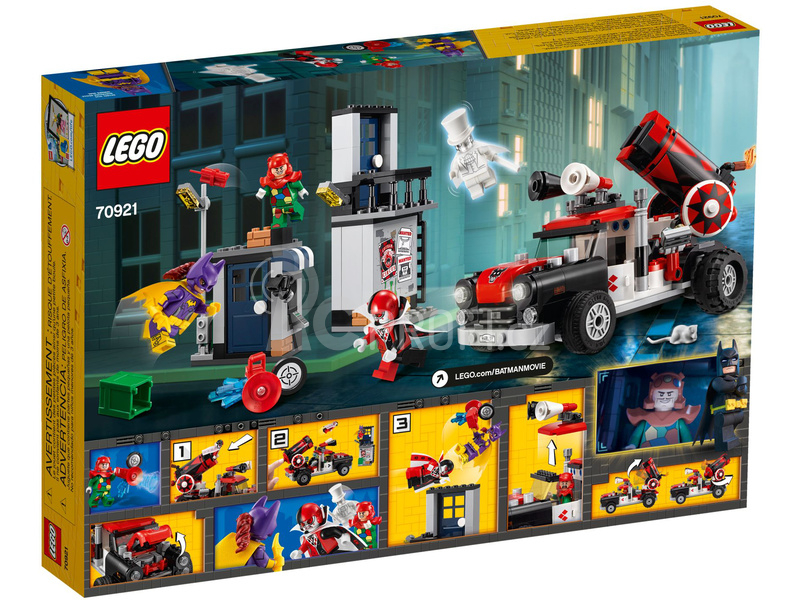 LEGO Batman Movie - Harley Quinn a útok dělovou koulí