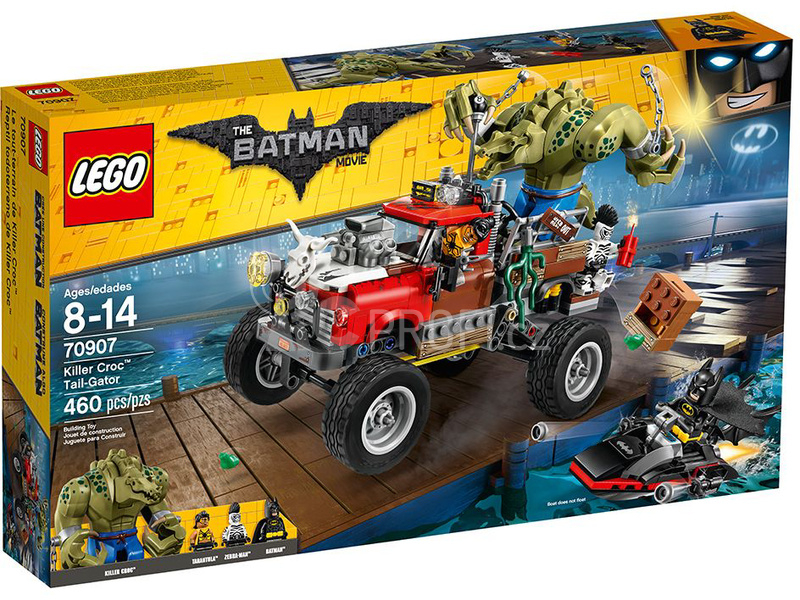 LEGO Batman Movie - Killer Crocův Tail-Gator