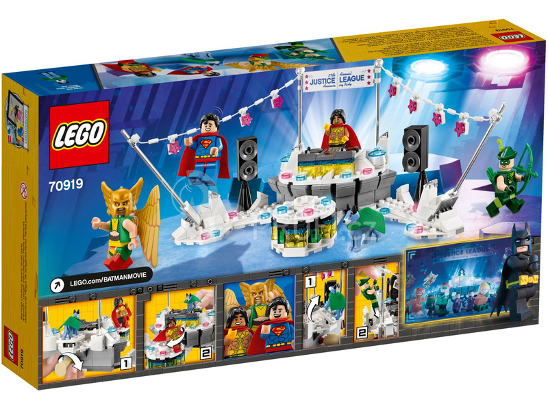 LEGO Batman Movie - Výroční oslava Ligy spravedlivých