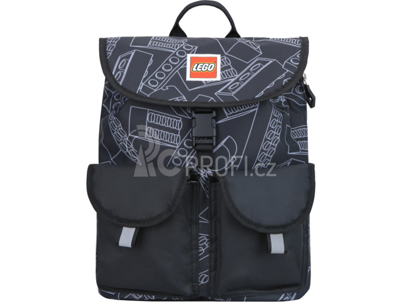 LEGO batůžek Tribini Happy - černý