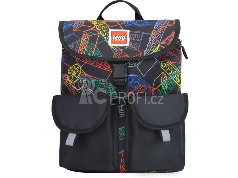 LEGO batůžek Tribini Happy - černý