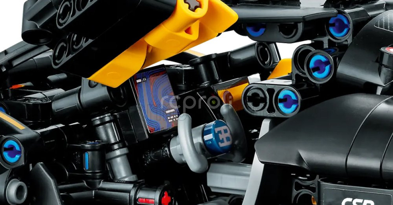 Lego Bugatti Lego Technic - Bolide W16 8.0 Four-turbo 1850hp 500km/h 2020 - 905 Pezzi - 905 Pieces Žlutá Černá
