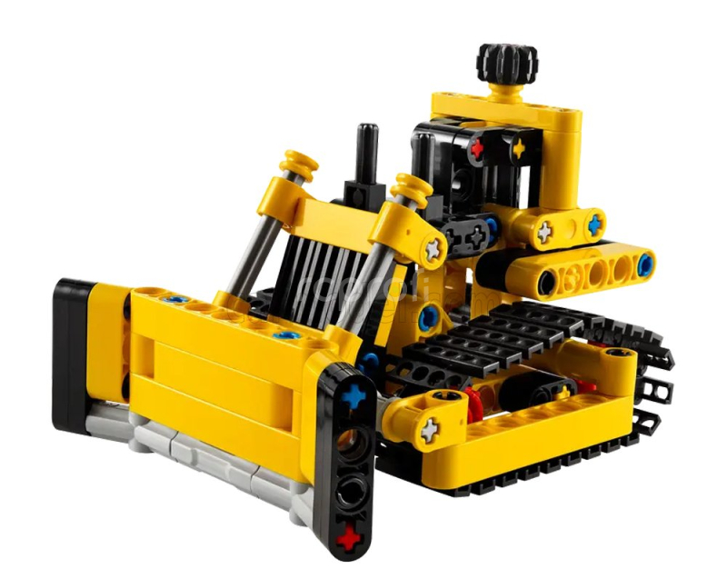 Lego Bulldozer Lego Technic - Heavy Duty Tractor Cingolato - 195 Pezzi - 195 Pieces Žlutá
