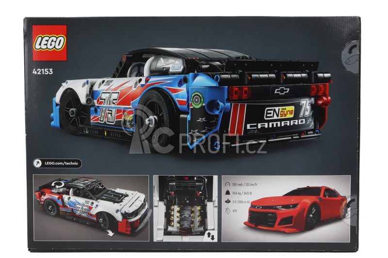 Lego Chevrolet Lego Technic - Camaro N 75 Racing Nascar 2022