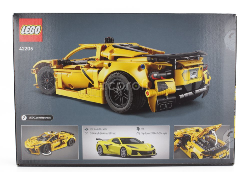 Lego Chevrolet Lego Technic - Corvette Stingray 2024 - 732 Pezzi - 732 Pcs Žlutá