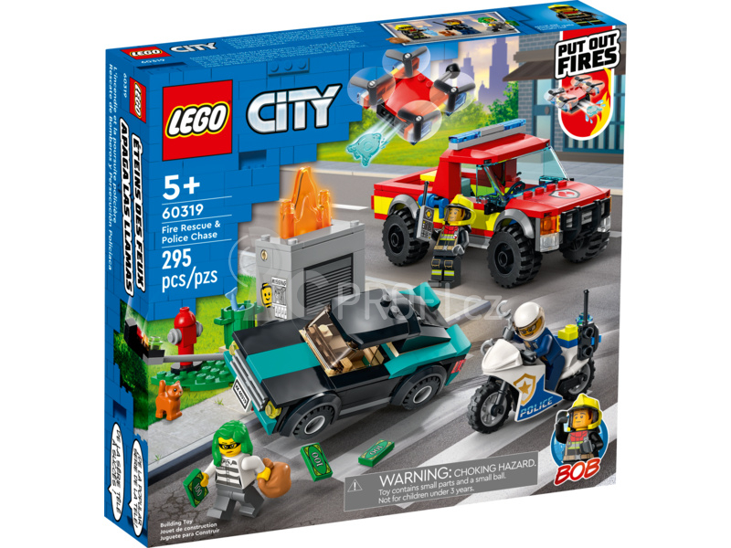 LEGO City - Hasiči a policejní honička