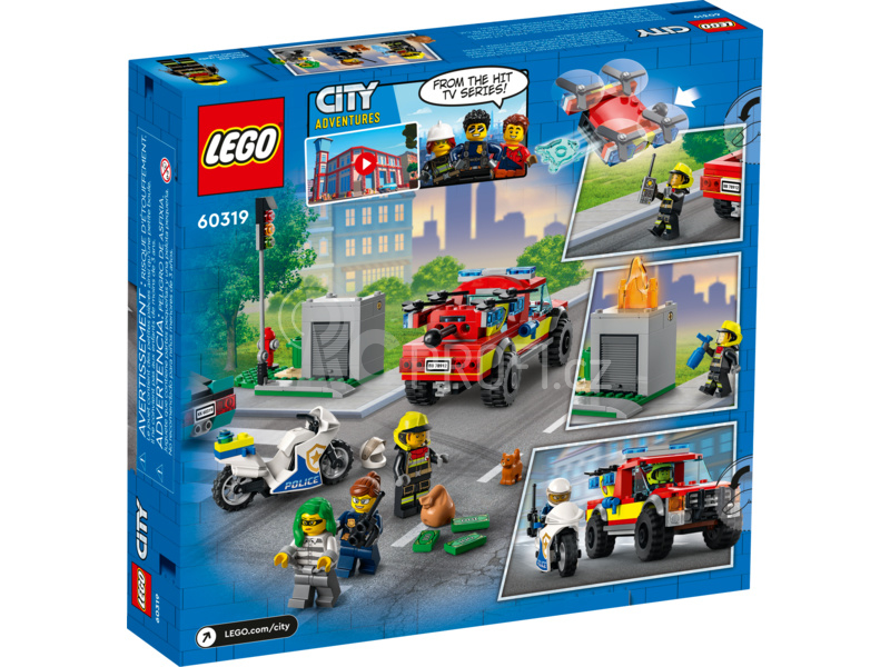 LEGO City - Hasiči a policejní honička