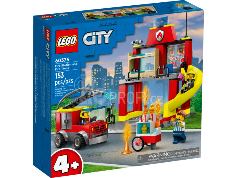 LEGO City - Hasičská stanice a auto hasičů