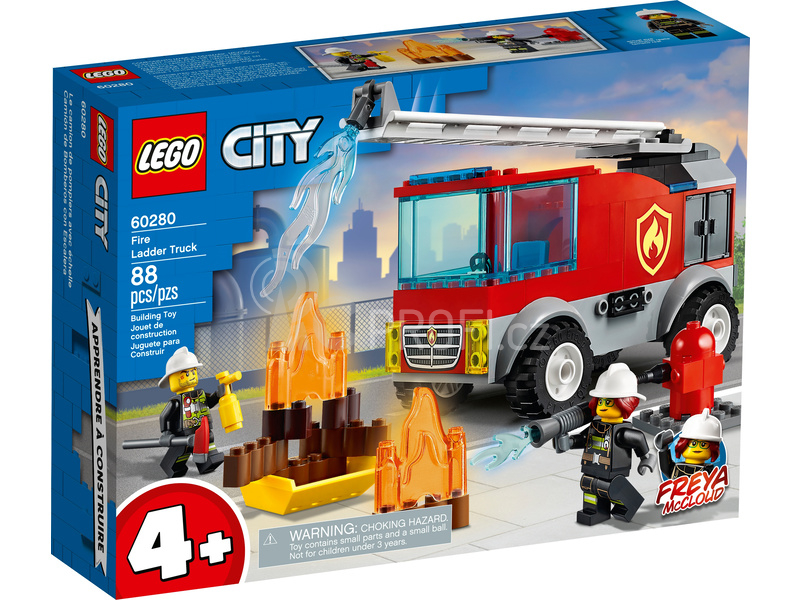 LEGO City - Hasičské auto s žebříkem