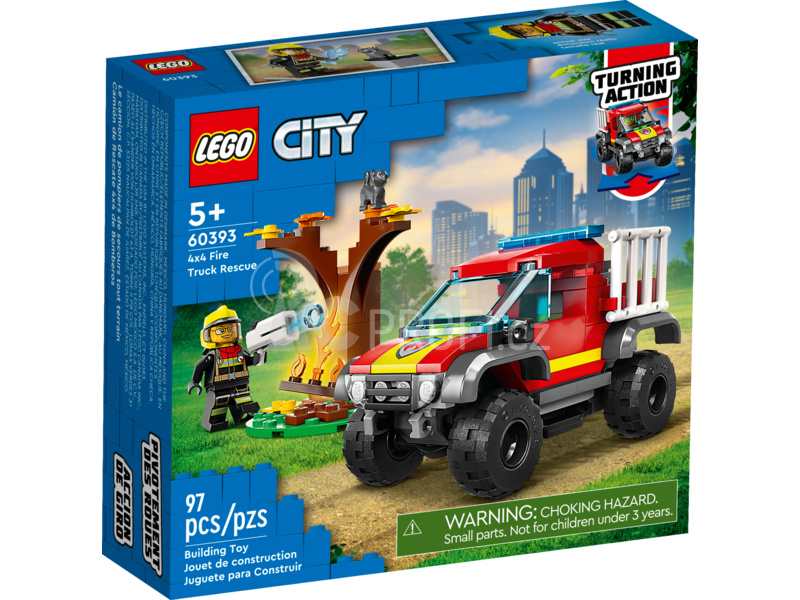 LEGO City - Hasičský tereňák 4x4