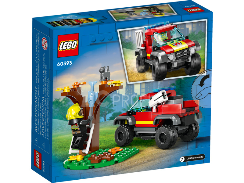 LEGO City - Hasičský tereňák 4x4