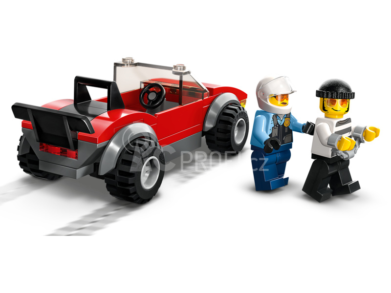 LEGO City - Honička auta s policejní motorkou