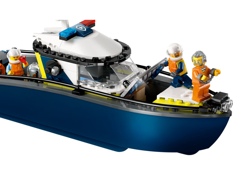 LEGO City - Honička v policejní lodi